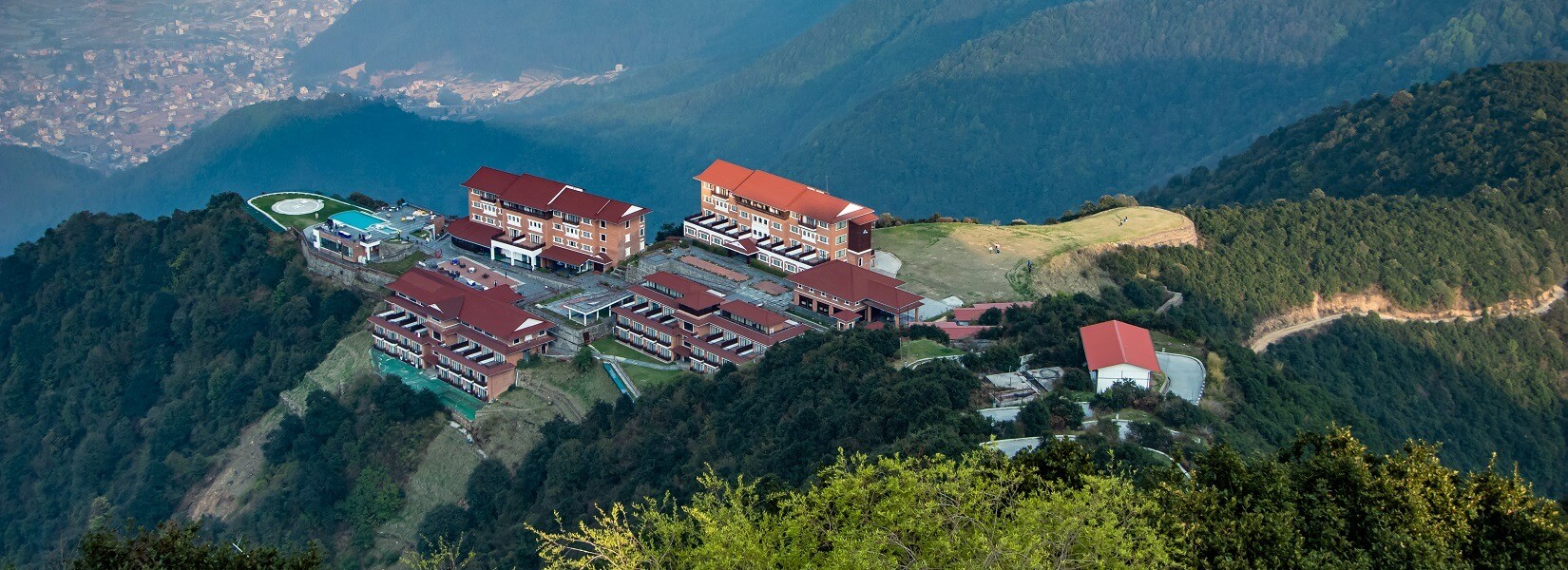 chandragiri hills view